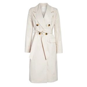 Anthropologie Avec Les Filles Stretch Cotton Blend Trench Coat - Size Medium